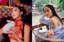 Hot face sao Việt: Phương Linh buông lơi vai áo, để lộ hình xăm ở vai