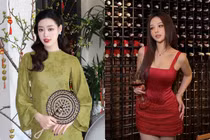 Hot face sao Việt: Khánh Vân xinh đẹp xuất thần trong bộ ảnh áo dài đón Tết