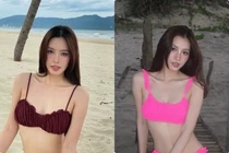 Nhan sắc Tiểu Vy ngày càng "chín", tự tin khoe vóc dáng quyến rũ