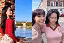 Con gái cựu mẫu Thúy Hạnh khoe sắc vóc, gu thời trang nổi bật ở Milan