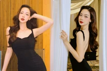 Tấm lưng ong của Bảo Ngọc chiếm trọn spotlight tiệc cưới Quỳnh Châu