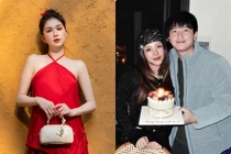 Hot face sao Việt: Ngọc Trinh khoe bờ vai gầy khi diện thiết kế yếm đào