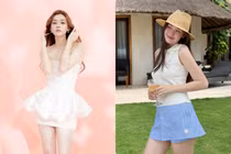 Á hậu Tường San gây thương nhớ với váy ngắn khoe chân dài