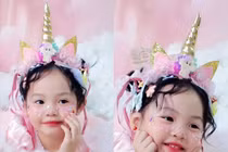 Con gái Cường Đô La đón sinh nhật 5 tuổi cực xinh xắn