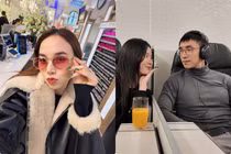 Hot face sao Việt: Vợ đạo diễn Victor Vũ trải nghiệm dịch vụ làm móng ở Mỹ