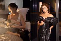 Hot face sao Việt: Ngô Thanh Vân nỗ lực nuôi con bằng sữa mẹ