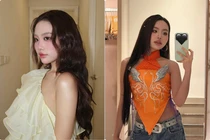 Phương Mỹ Chi gây bất ngờ với phong cách trễ vai gợi cảm