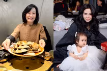 Hot face sao Việt: Hồng Đào thưởng thức ẩm thực khi đến Hàn Quốc