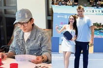  Bà xã Chi Bảo gặp tay vợt pickleball số một thế giới