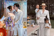 Hot face sao Việt: Vợ chồng Thu Thuỷ kỷ niệm 7 năm bên nhau