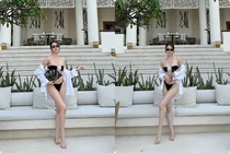 Thiều Bảo Trang diện bikini nhỏ xíu, khoe cận body nóng bỏng