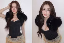 Bà xã Đạt G đăng ảnh gợi cảm khoe thềm ngực căng tràn