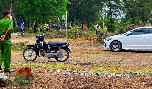 Khu du lịch ở Bình Thuận phá rừng dương phòng hộ trái phép Khu du lich o Binh Thuan pha rung duong phong ho trai phep