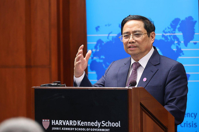 Hai giờ của Thủ tướng Phạm Minh Chính tại Đại học Harvard - Hình 2 Hai gio cua Thu tuong Pham Minh Chinh tai Dai hoc Harvard-Hinh-2