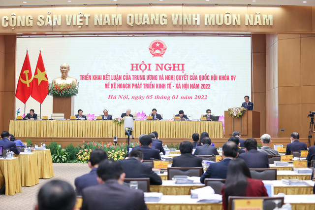 Chính phủ phấn đấu tăng trưởng GDP 6 - 6,5% năm 2022 Chinh phu phan dau tang truong GDP 6 - 6,5% nam 2022