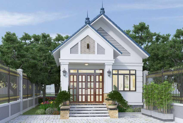 Những mẫu nhà cấp 4 cực đẹp được tìm kiếm nhiều nhất năm 2021 - Hình 8 Nhung mau nha cap 4 cuc dep duoc tim kiem nhieu nhat nam 2021-Hinh-8