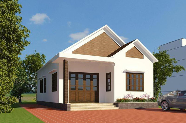 Những mẫu nhà cấp 4 cực đẹp được tìm kiếm nhiều nhất năm 2021 - Hình 4 Nhung mau nha cap 4 cuc dep duoc tim kiem nhieu nhat nam 2021-Hinh-4