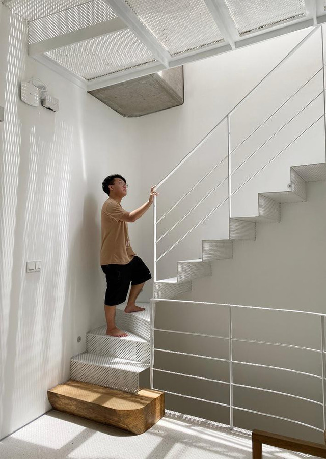 Cận cảnh ngôi nhà ống trong ngõ hẹp vẫn sáng và đẹp - Hình 18 Can canh ngoi nha ong trong ngo hep van sang va dep-Hinh-18