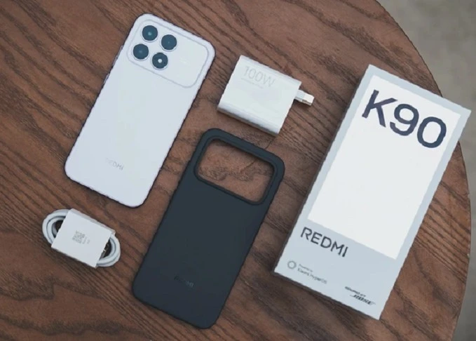 Redmi K90 giá chưa tới 10 triệu, chip Snapdragon 8 Elite, pin 7.100mAh