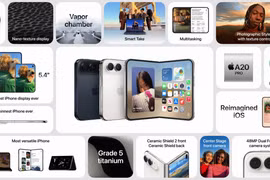 Apple trình làng iPhone Duo: Tái định nghĩa điện thoại gập?
