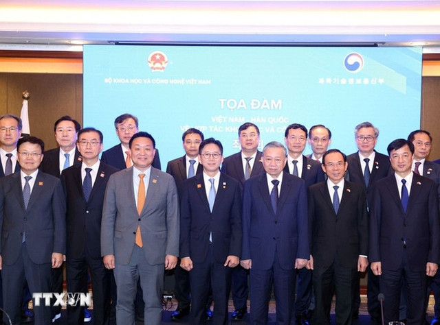 Tổng Bí thư Tô Lâm dự Tọa đàm về khoa học công nghệ Việt Nam – Hàn Quốc - Ảnh: TTXVN han-quoc-2.jpg