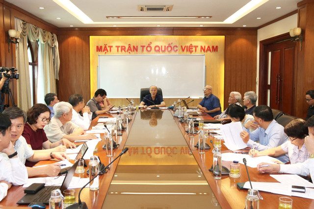 Quang cảnh Hội nghị. Ảnh: Tiến Đạt. tin-mttq-thay.jpg
