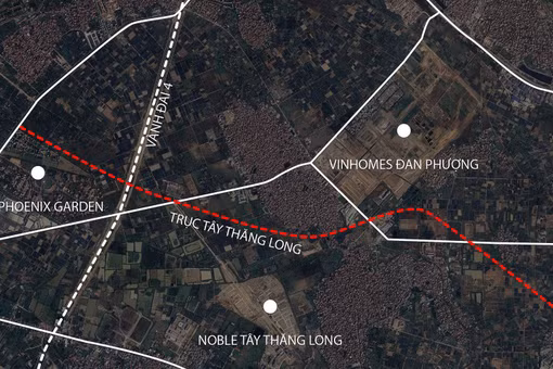 Đường Tây Thăng Long chậm tiến độ: Người dân chật vật di dời