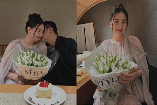 MC Mai Ngọc khoe khoảnh khắc ngọt ngào bên ông xã kỉ niệm 1 năm ngày cưới