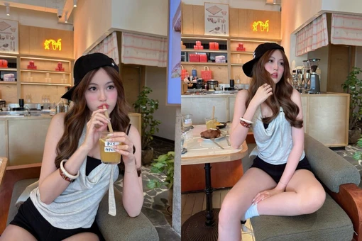 Tạm rời bỏ 'style bánh bèo', hot girl Tăng Mỹ Hàn giao diện girl phố hút mắt