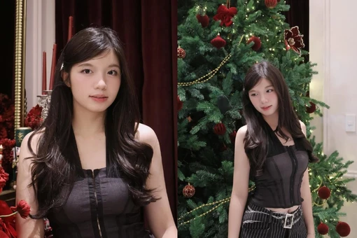 'Bóng hồng quân nhân' Bảo Chinh đốn tim với loạt ảnh mùa lễ hội