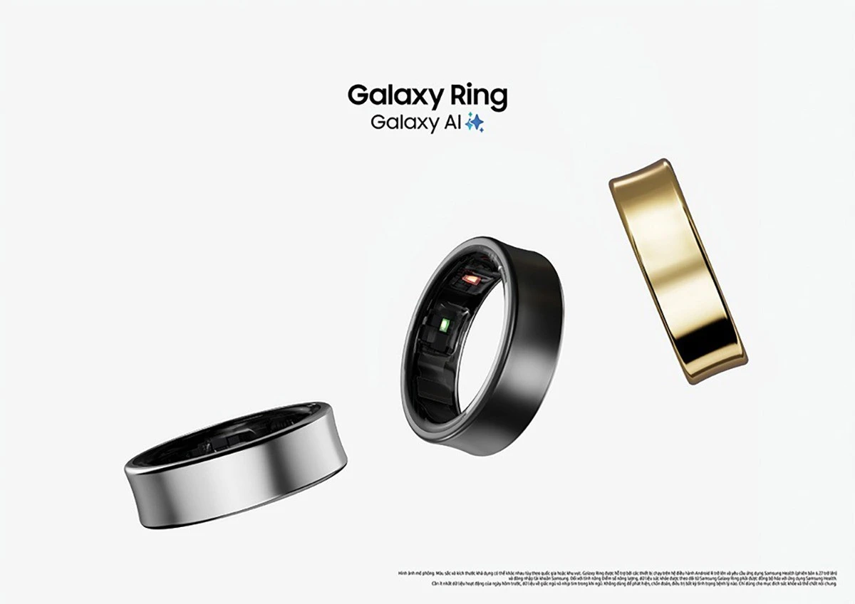 Lộ diện nhẫn AI Galaxy Ring sang xịn mịn... có đáng mua? 