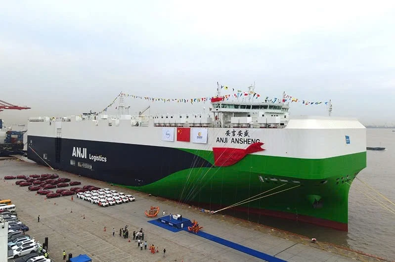 Siêu tàu chở ôtô lớn nhất thế giới vừa lộ diện... có gì đặc biệt? 