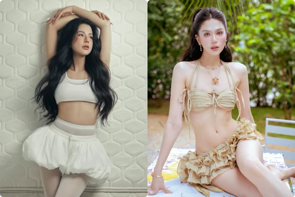 Hot face sao Việt: Ngọc Trinh khoe nhan sắc trong veo như pha lê
