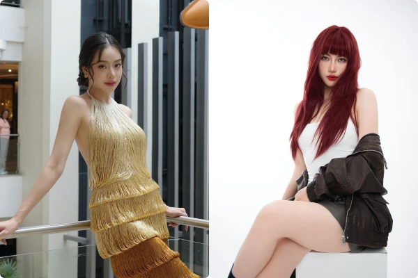 Hot face sao Việt: Phương Anh Đào nổi bật với mái tóc đỏ