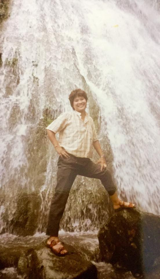Hình ảnh kỷ niệm của nữ nghệ sĩ khi đến Tam Đảo năm 1987.