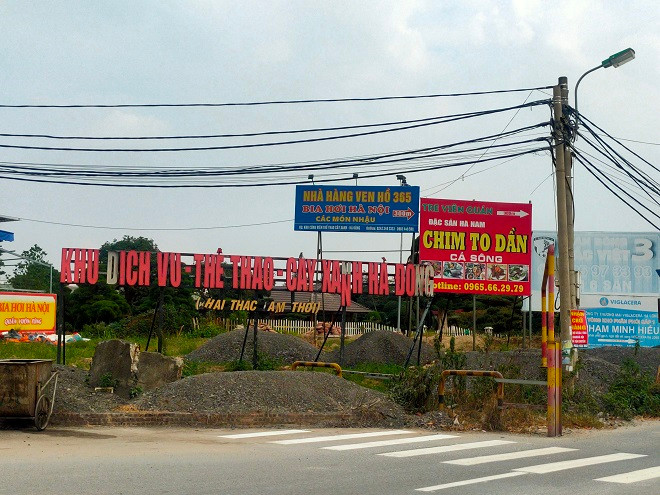 Trên cơ sở đề xuất của UBND quận Hà Đông về phương án quản lý khai thác sử dụng tạm thời đối với diện tích đất đã giải phóng mặt bằng thuộc khu đất quy hoạch xây dựng Công viên thể thao, cây xanh quận Hà Đông, ngày 22/5/2015, Sở Kế hoạch và Đầu tư TP Hà Nội đã ban hành báo cáo với nội dung "chấp nhận cho phép UBND quận Hà Đông tổ chức quản lý sử dụng, tạm khai thác chống lấn chiếm đối với diện tích đã giải phóng mặt bằng với mục tiêu phục vụ thể dục thể thao, phù hợp với quy hoạch chung của dự án”.