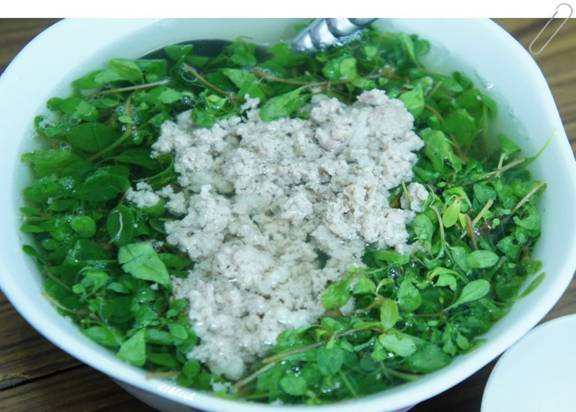 Canh cua nấu rau đắng. Nguồn ảnh: Yêu nội trợ, Pasgo.