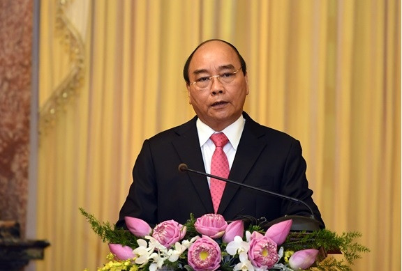 Chủ tịch nước Nguyễn Xuân Phúc nhấn mạnh, Thượng tướng Nguyễn Tân Cương là cán bộ có phẩm chất chính trị, đạo đức tốt, được đào tạo cơ bản, được rèn luyện, thử thách qua nhiều cương vị công tác. Trên mọi cương vị được giao, thượng tướng Nguyễn Tân Cương đều hoàn thành tốt chức trách nhiệm vụ.