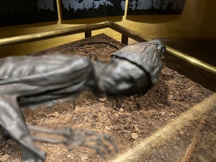 Được đặt tên là Tollund Man, xác ướp được tìm thấy trong tình trạng có một sợi dây thừng tròng quanh cổ. Vào thời điểm qua đời, người này khoảng 30 - 40 tuổi.