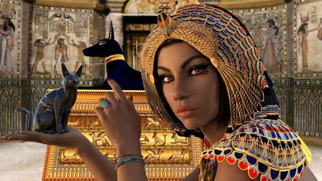 Nữ hoàng Cleopatra nổi tiếng xinh đẹp và là một trong những bà hoàng quyền lực nhất Ai Cập thời cổ đại. Không chỉ có dung mạo "chim sa cá lặn", Cleopatra vô cùng thông minh và biệt tài trị nước.