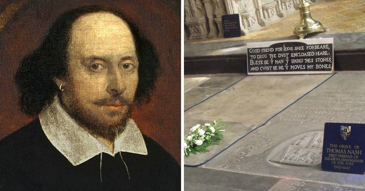 Lời nguyền trên bia mộ của Shakespeare được cho là có hiệu quả. Trong suốt hàng trăm năm, ngôi mộ của ông nguyên vẹn không có dấu hiệu bị kẻ gian phá hoại.