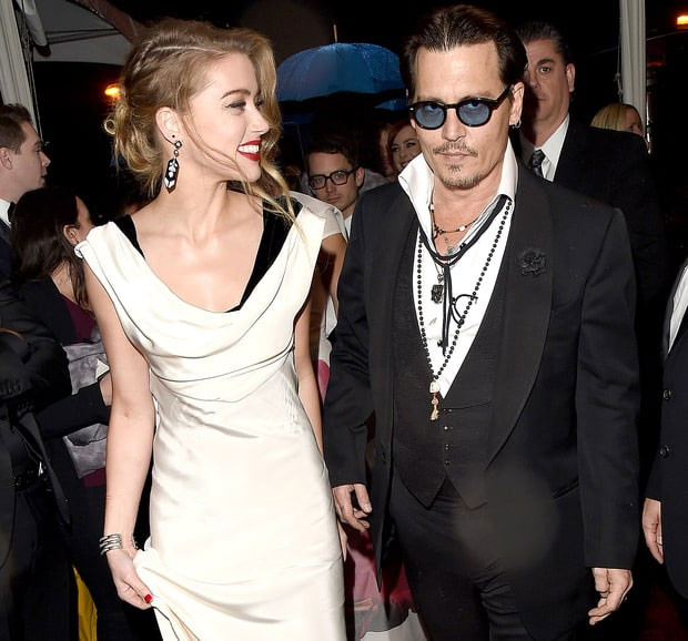 Ngày 10/1/2015, Heard và chồng tham dự sự kiện HEAVEN Gala at Hangar 8. Một tháng trước, Us Weekly tiết lộ Amber đã có ý nghĩ khác về hôn nhân. “Cô ấy nhận ra rằng mình có thể hạnh phúc hơn nếu sống với một người khác”.