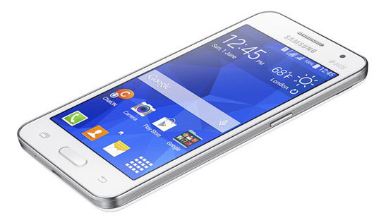 Samsung Galaxy Core 2 (2,69 triệu đồng): Ở phân khúc smartphone giá rẻ dưới 3 triệu đồng, chiếc Galaxy Core mang thiết kế sang trọng với phần khung viền giả kim loại. Máy có kích thước nhỏ gọn, màn hình 4,5 inch độ phân giải WVGA cho màu sắc hiển thị vẫn tươi cùng độ tương phản tốt. Thiết bị trang bị camera chính 5 MP và dung lượng pin 2.000 mAh.