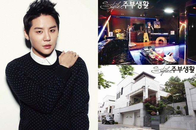 Junsu (JYJ) sở hữu biệt thự cao cấp tại thành phố Paju, thuộc tỉnh Gyeonggi. Bên trong tòa nhà còn lắp đặt nhiều dịch vụ tiện ích cho cuộc sống của Junsu như phòng tập vũ đạo và thu âm, phòng máy tính, máy bán hàng tự động.