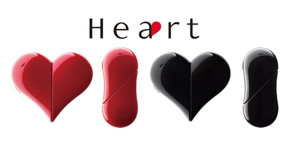 Điện thoại hình trái tim: Heart 401AB là một chiếc điện thoại hình trái tim được sản xuất tại Nhật Bản. Heart 401AB có hai phiên bản màu đỏ và đen. Đáng tiếc là chiếc điện thoại chỉ có thể nghe gọi, không có chức năng nhắn tin và không thể kết nối Internet. Máy có màn hình 128x36 điểm ảnh, danh bạ có thể lưu 100 mục và hỗ trợ loa để đàm thoại rảnh tay.