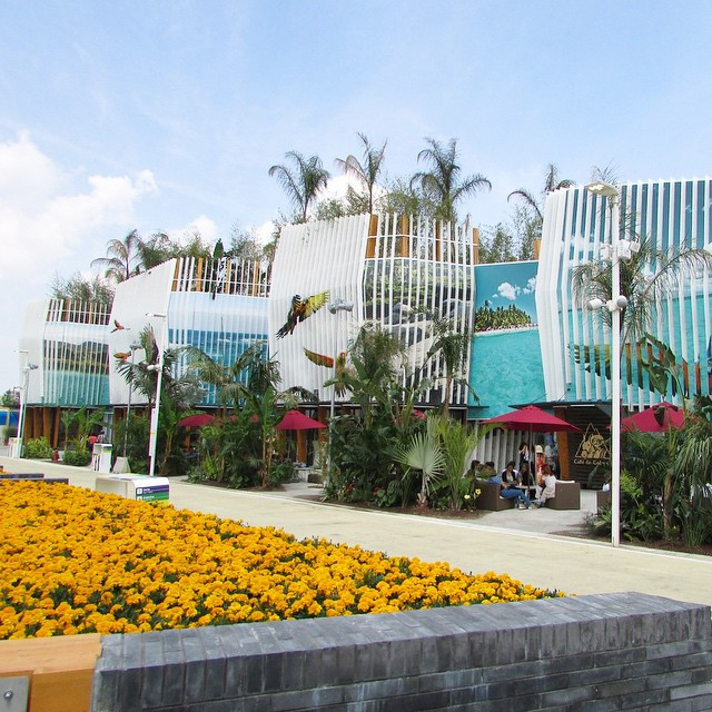Công trình độc đáo đầy màu sắc của Colombia.
