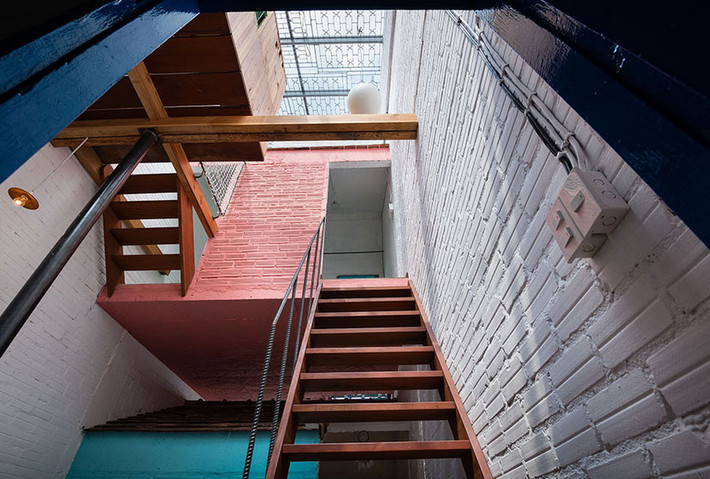 Các phòng của Saigon House được thiết kế sao cho mọi nơi đều nhận được ánh sáng và thông gió tự nhiên.