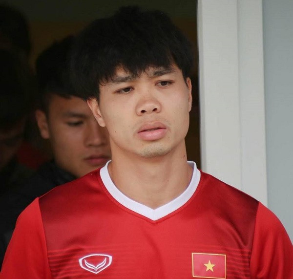 Công Phượng từng trung thành với kiểu đầu nấm trong suốt mùa giải AFF Cup vừa qua. Ảnh: FBNV.