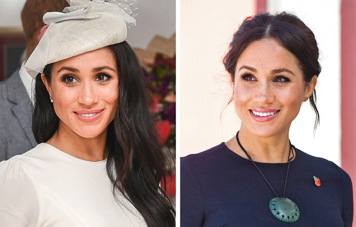 Mỉm cười: Cả Kate và Meghan đều có nụ cười rất mê hoặc. Chúng ta hiếm khi thấy bức ảnh xấu nào của cả hai bởi họ luôn tươi tắn và thân thiện.