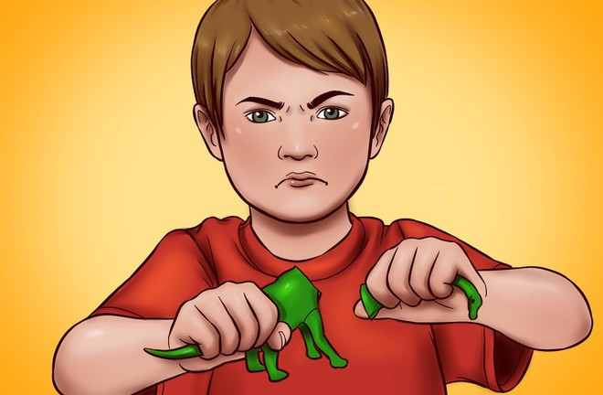 5. Buồn chán, phá hỏng đồ chơi: Trẻ có thể phá hỏng đồ chơi hoặc chơi theo phong cách thô bạo, thậm chí không hứng thú với đồ chơi mới. Nó cho thấy trẻ cảm thấy chán nản khi ở nhà, muốn ra ngoài đi dạo, nô đùa hay đơn giản chỉ cần phụ huynh ôm ấp. Cha mẹ nên tổ chức hoạt động khác nhưng đừng tự quyết định mọi việc. Ví dụ, họ có thể tự ngồi vẽ vời linh tinh. Nếu con thích, chúng sẽ tự tham gia.